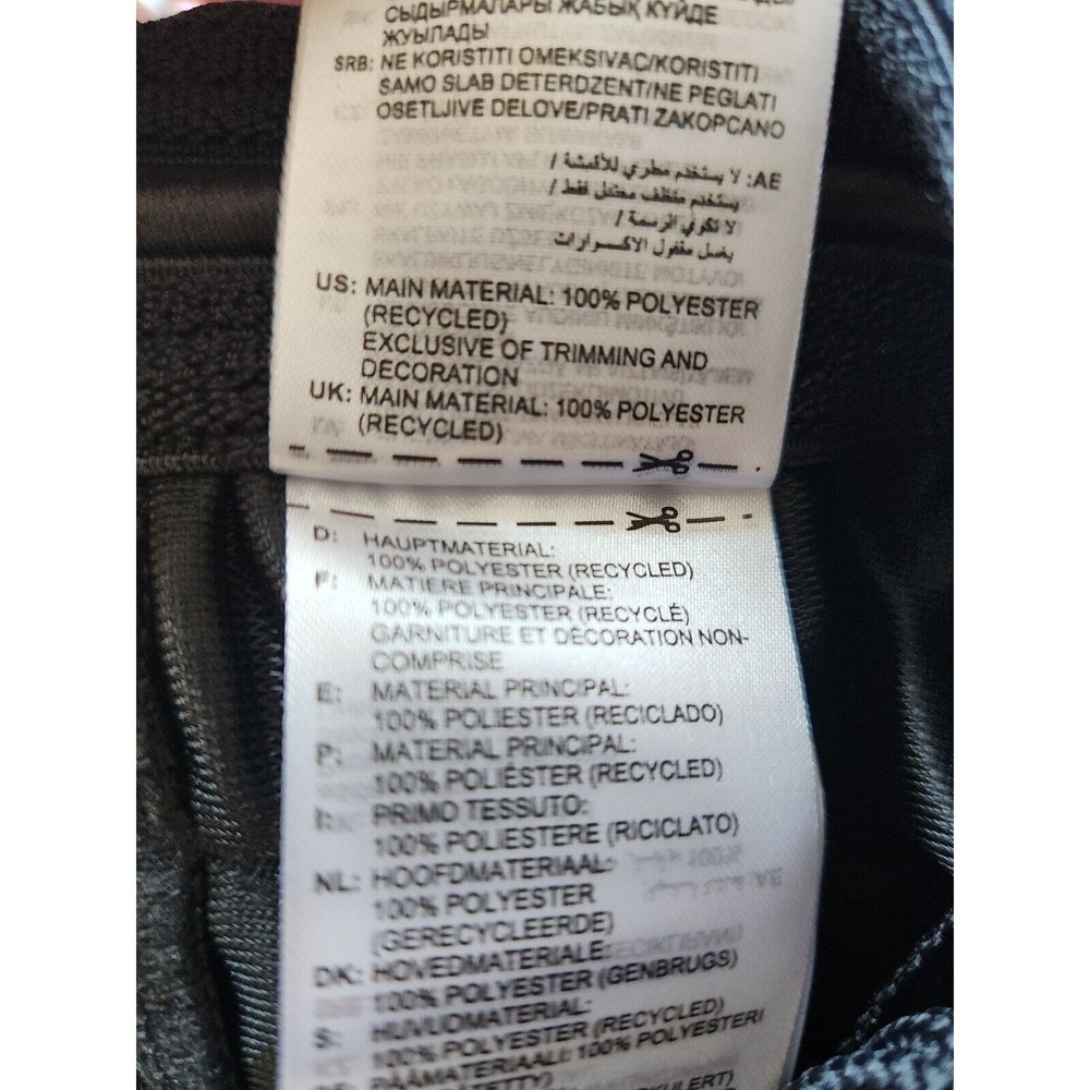 Adidas Essential Tricot Zip Pants Men S Black Gray Stripes Logo Warmup Track NEW - Picture 9 of 11